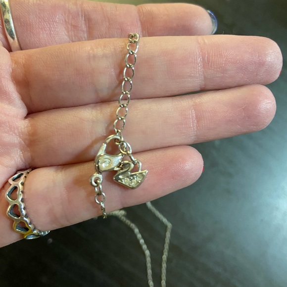 Swarovski July Ruby Birthstone Heart Necklace - Picture 3 of 4